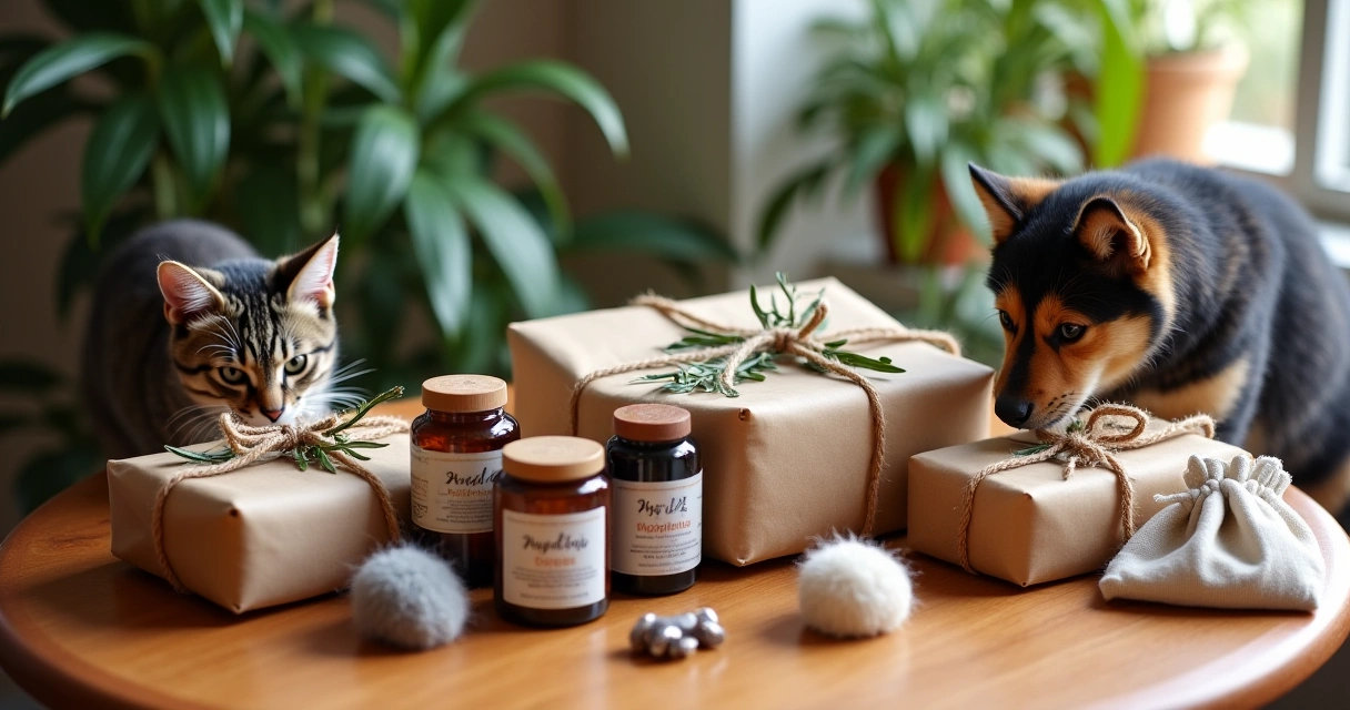 Eco Friendly Holiday Gift Wrapping Pets