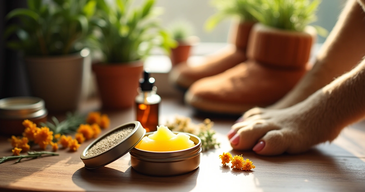 Natural Winter Paw Protection