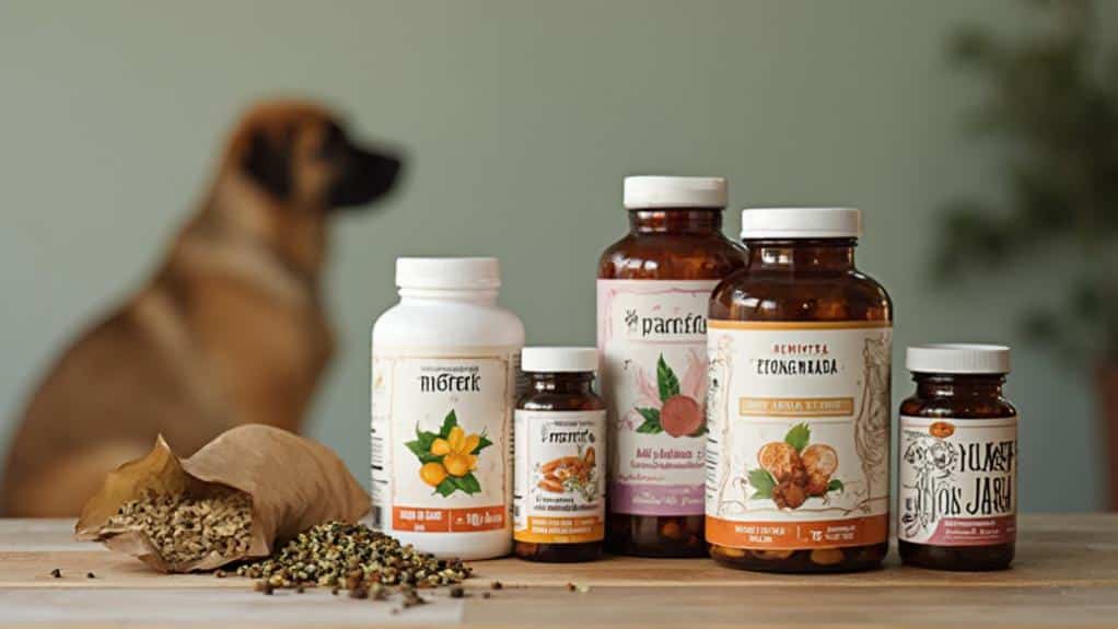 choosing herbal pet supplements