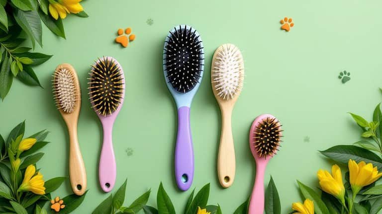 sustainable grooming pet brushes