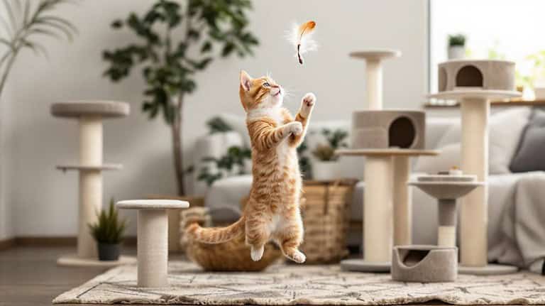 engaging indoor cat activities