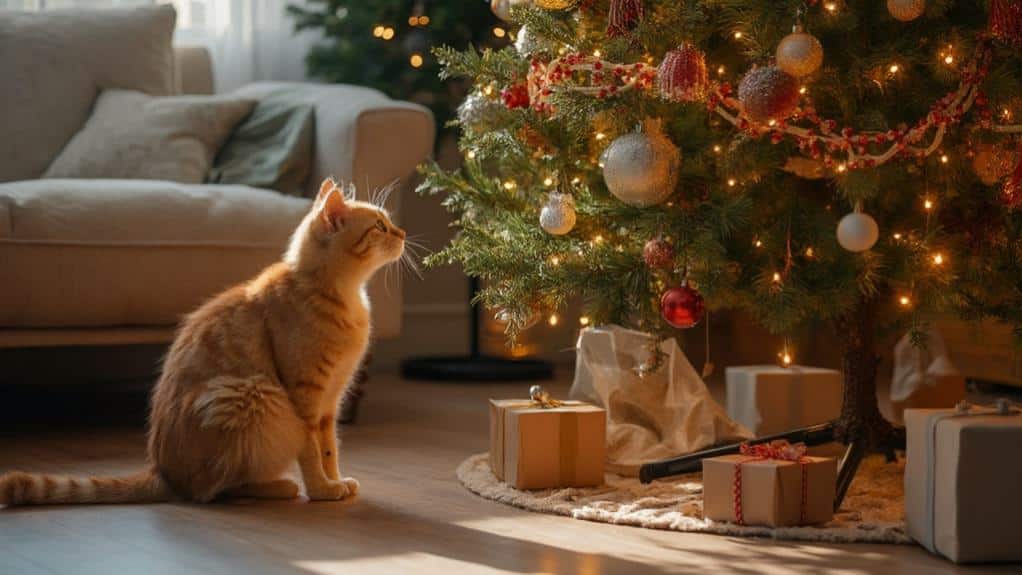 safeguarding holiday decorations pets